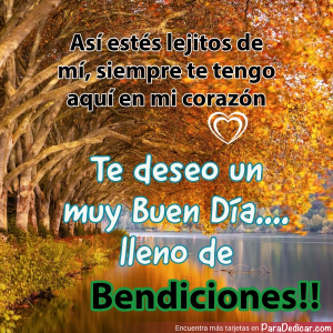 Dedicatoria de Buenos Días: Un Mensaje Especial