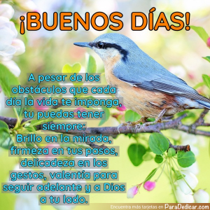 Mensajes de Aliento: ¡Buenos Días!
