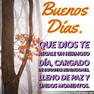 Mensajes de Buenos Días: Bendiciones y Alegría