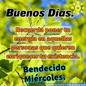 Buenos Días: Energía Positiva para Enriquecer Vidas